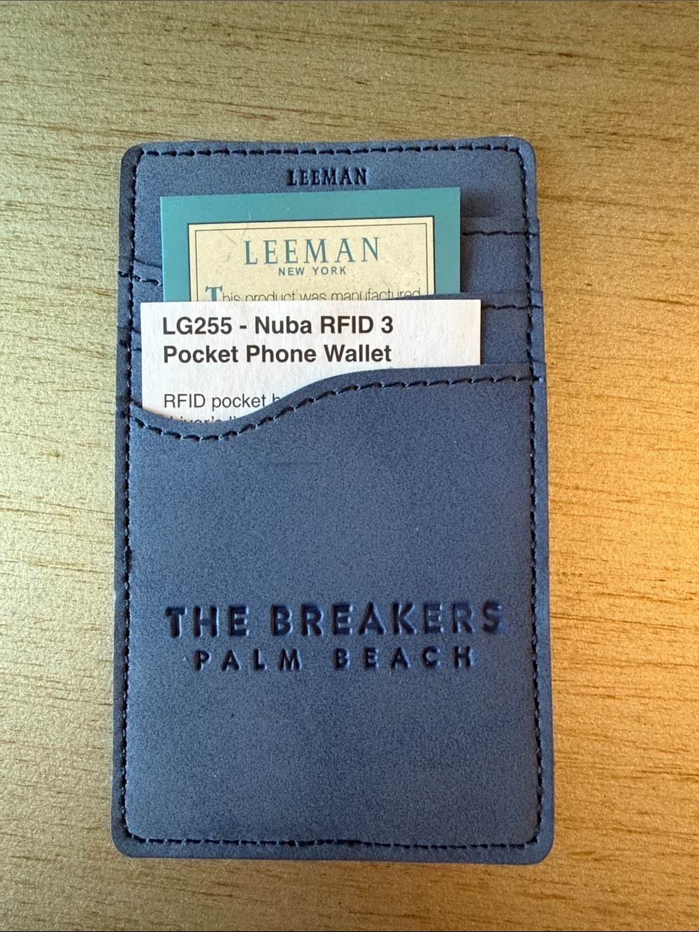 The Breakers RFID 3-Pocket Phone Wallet